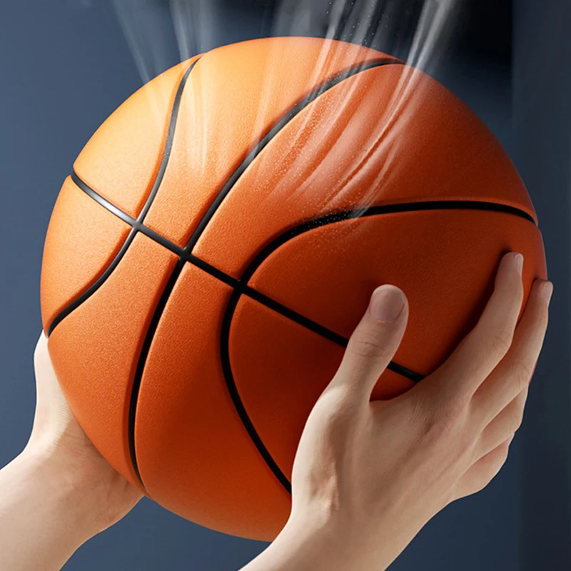 

Баскетбольный мяч, размер 7, тихая пена для дома, бесшумная дриблинг, бесшумный мяч для тренировок в помещении, пенопластовые мячи, прыгающий баскетбольный мяч