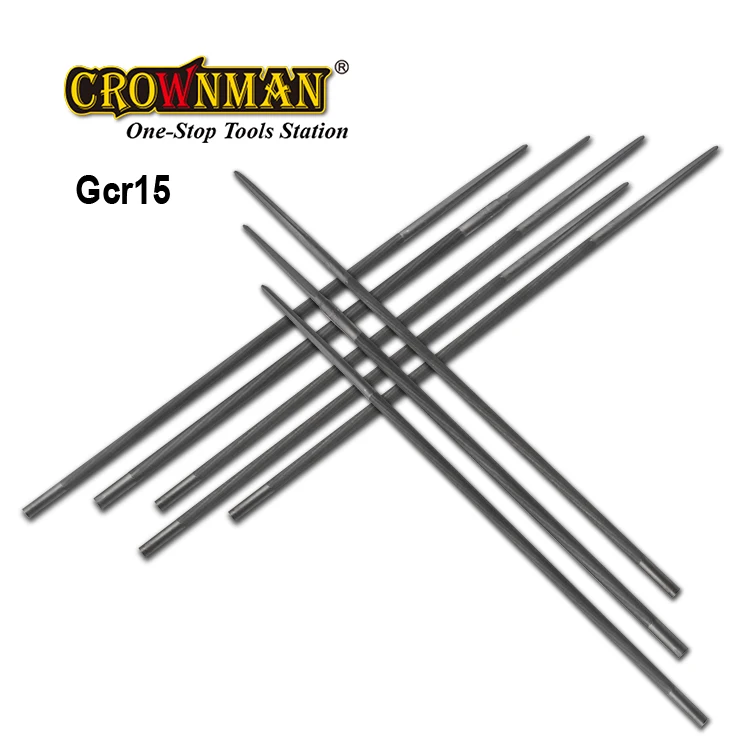 CROWNMAN Masonry&Painting Tools Multipurpose Hand Tool High Hardness 3PCS Chainsaw File Set