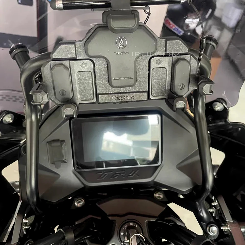 Motorcycle Accessories FOR BENELLI TRK702/702X TRK502 TRK520X New Phone Holder Stand Navigation Stand Shock Absorber Phone Stand