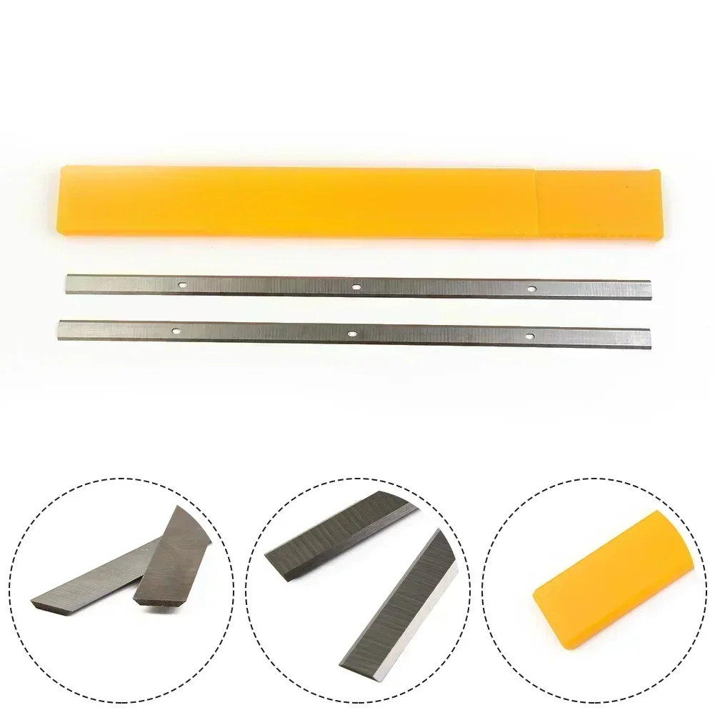 

2 шт., 13 "-1/2", портативные строгальные лезвия из быстрорежущей стали для Metabo DH330 DH316, набор с двойными краями, ножи из быстрорежущей стали, строгальное лезвие, деревообрабатывающий инструмент