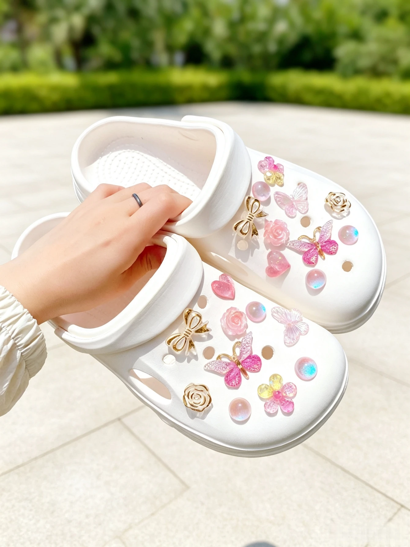 20-piece shoe decoration DIY casual shoe decoration - An interesting and multi-functional way to personalize your footwear