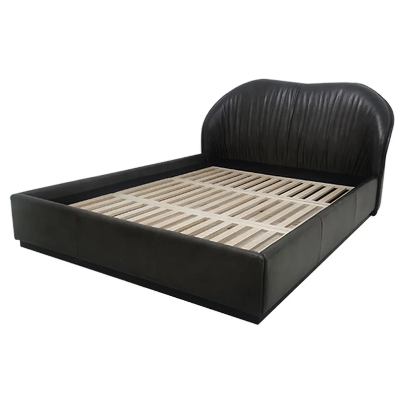 

Hotel B & B Modern bed Master bedroom Leather bed 1.8 meters 1.8m double bed