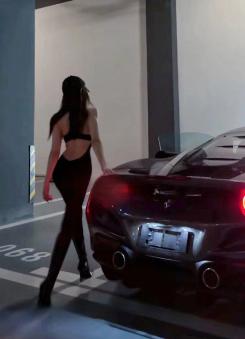 

Комбинезон для йоги с высокой талией, длинные брюки, эластичный сексуальный цельный костюм персикового цвета с подтяжкой ягодиц