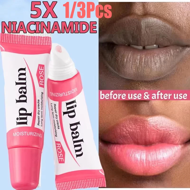 Fast Remove Dark Lip Balm Serum Lighten Mask Exfoliating Melanin Lip Fade Lip Lines Dead Skin Nourishing Repair Lip Care Makeup