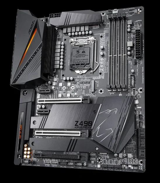 

Для Gigabyte Z490 AORI PRO AX1200-контактная основная плата с поддержкой процессора 10-го поколения 11-го поколения, настольная память ddr4