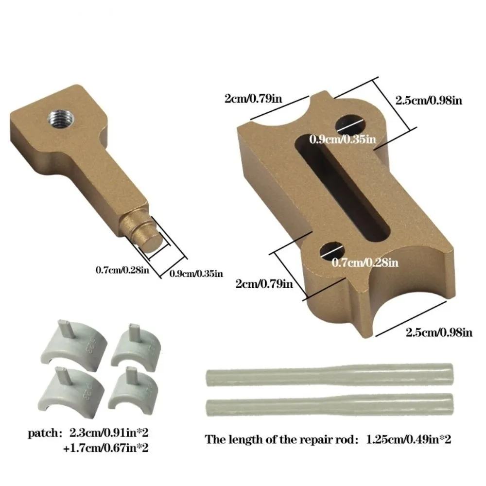 Plugging Water Repair Plumbing Hot Melt Water Pipe Repair Tool Set Leakproof Universal Hot Melt Plugging Glue Stick Durable