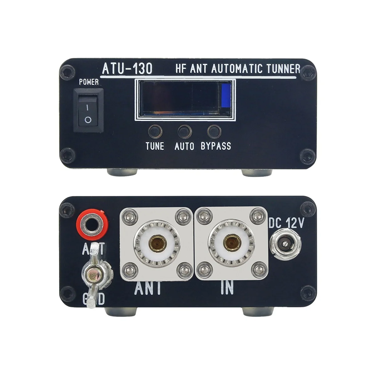 

Розничная торговля! Автоматический антенный тюнер ATU-130, 1,8–50 МГц, 200 Вт, коротковолновый микро-тип, OLED-дисплей, высокая производительность для энтузиастов радио