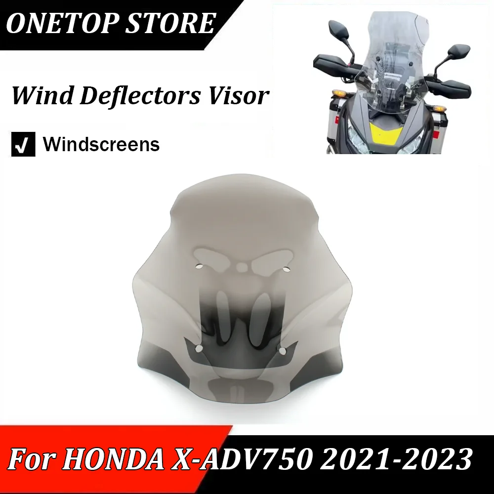 

Motorcycle Windshield Windscreens For HONDA X-ADV750 XADV750 2021 2022 2023 Wind Deflectors Visor