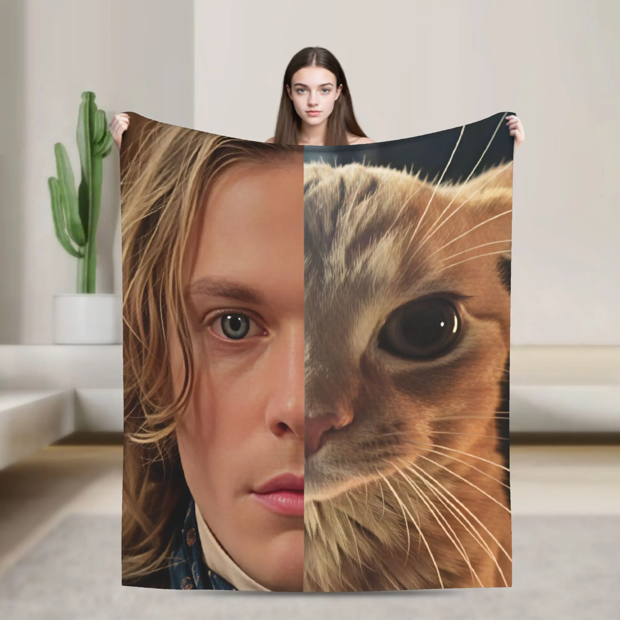 Interview With The Vampire IWTV Throw Blanket  Flannel Bedspread For Couch Chair Fashion Sofa Bed Cover