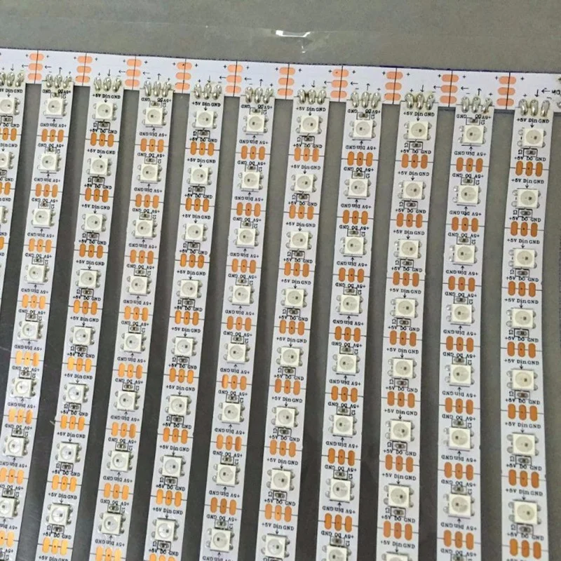 Intelligent flexible led strip curtain RGB full color WS2812B/SK6812 WS2812B LED matrix
