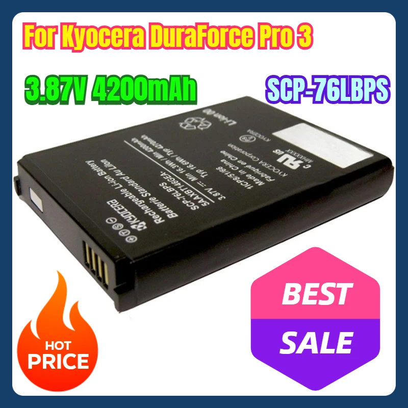 

3.87V 4200mAh Mobile Phone Battery for Kyocera DuraForce Pro 3
