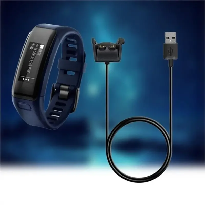 Charging Cable For Garmin Vivosmart HR/HR+  Approach X40 Charger USB Fast Charging Data Cable Power Cable Data Transfer Tracker
