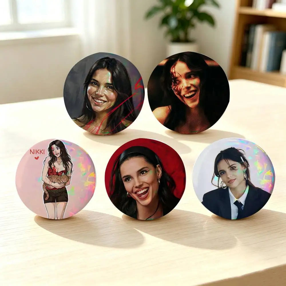 Obsession Inde N-Navarrette N-Nikki  Badges Creative Tinplate Button PinsBrooch Badge Clothes Backpack