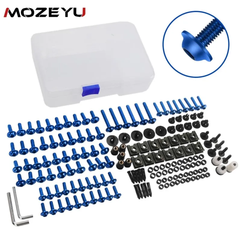 S1000 RR Motorcycle Bodywork Screws Fairing Bolts Kit for BMW S1000RR 2009 2010 2011 2014 2015 2016 2017 2018 2019 Screws Kit