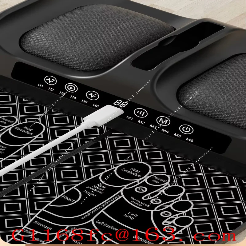 Foot Therapy Relaxation Professional Acupoint Hot Compress Multifunctional Pulse Foot Massager