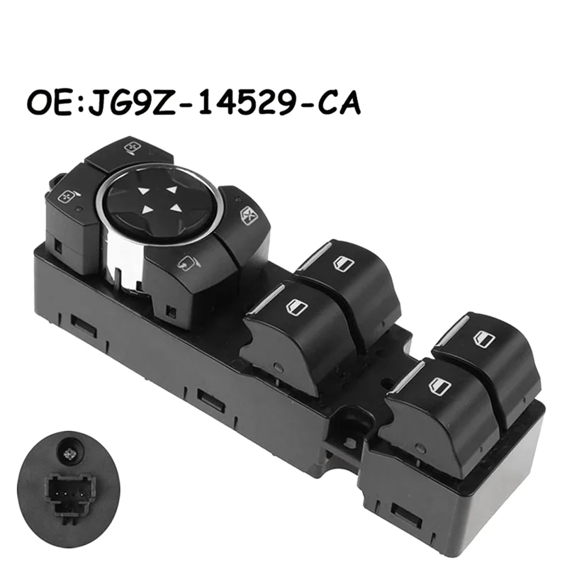 

A90E-Car Front Left Side Power Master Window Glass Lift Control Switch JG9Z14529CA For Ford Mondeo 2018-2022 LHD