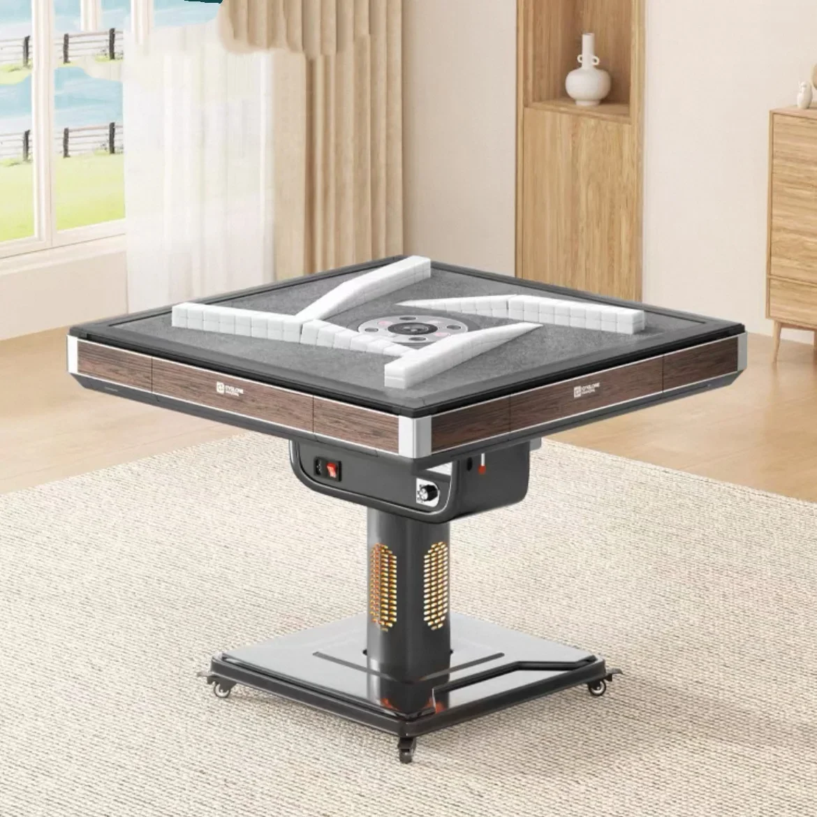 DSA mahjong machine rotor roller coaster silent heating mahjong machine automatic household electric mahjong table