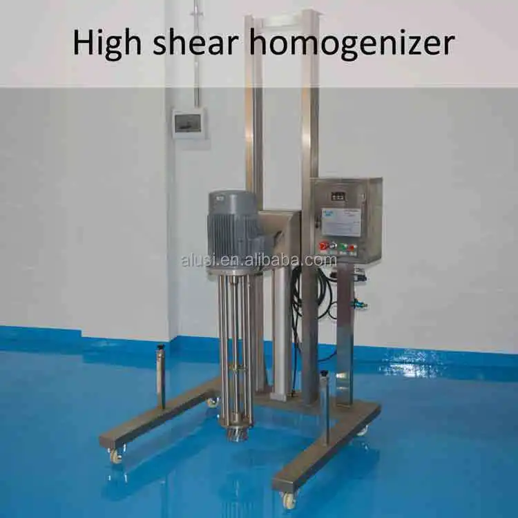 High Speed Disperser Paint Shampoo Liquid Soap Detergent Mixer Disperser Homogenization Machine