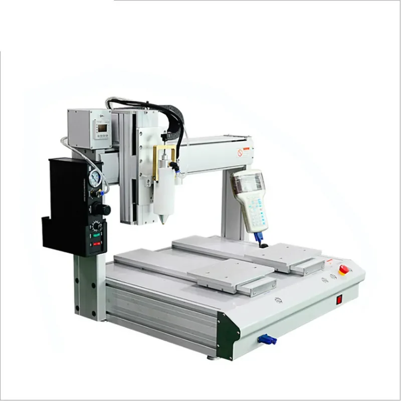 

Automatic Epoxy Resin Mixing Glue Filling Machine, Double Liquid High Viscosity Silicone Gluing Machine