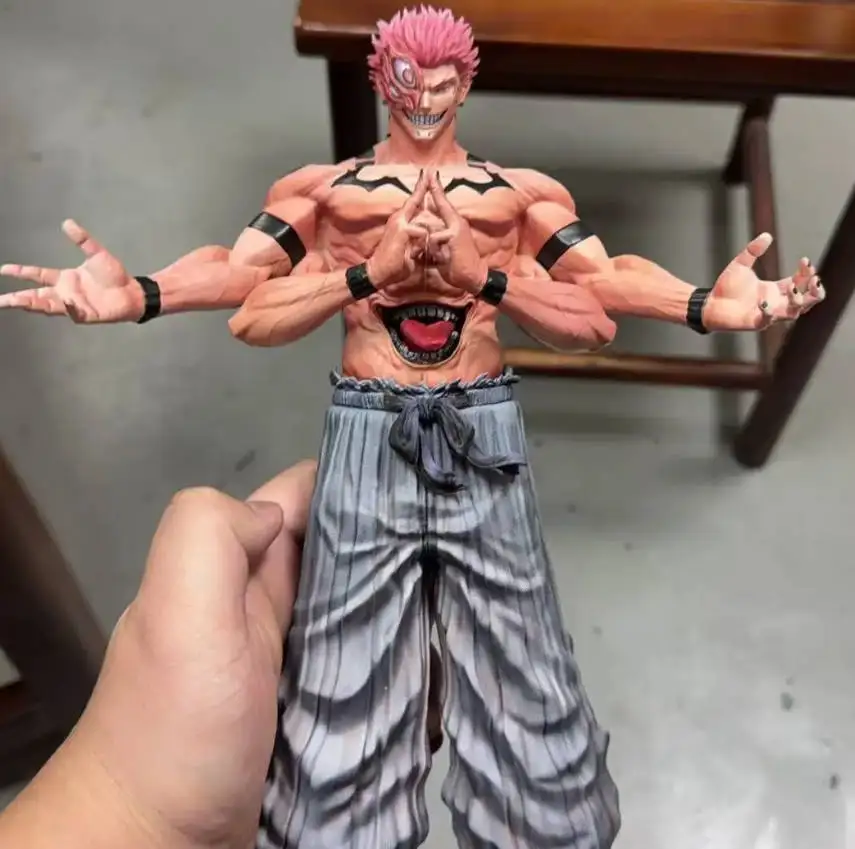 

30cm Ryomen Sukuna Figure Jujutsu Kaisen Figures Pvc Collection Statue Model Room Ornament Dolls Toys Christmas Gifts