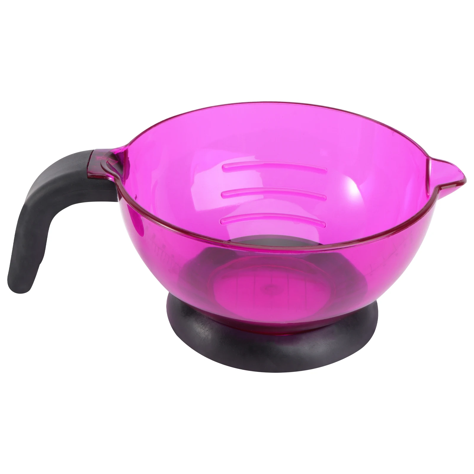 

1pc Pro Hair Color Mixing Bowl DIY Hair Dye Hair Coloring Silicone Bowl Sturdy Hair Tint Cup with Handle for Salon Barbershop Ha