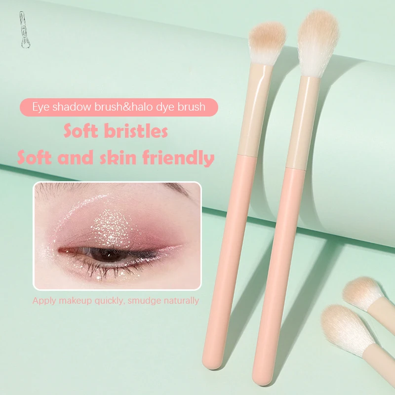 Pink Sloped Makeup Brush Eye Shadow Brush Smoky Eyeshadow Brush Smudge Shadow Flame Eye Liner Eye Shadow Makeup Brush