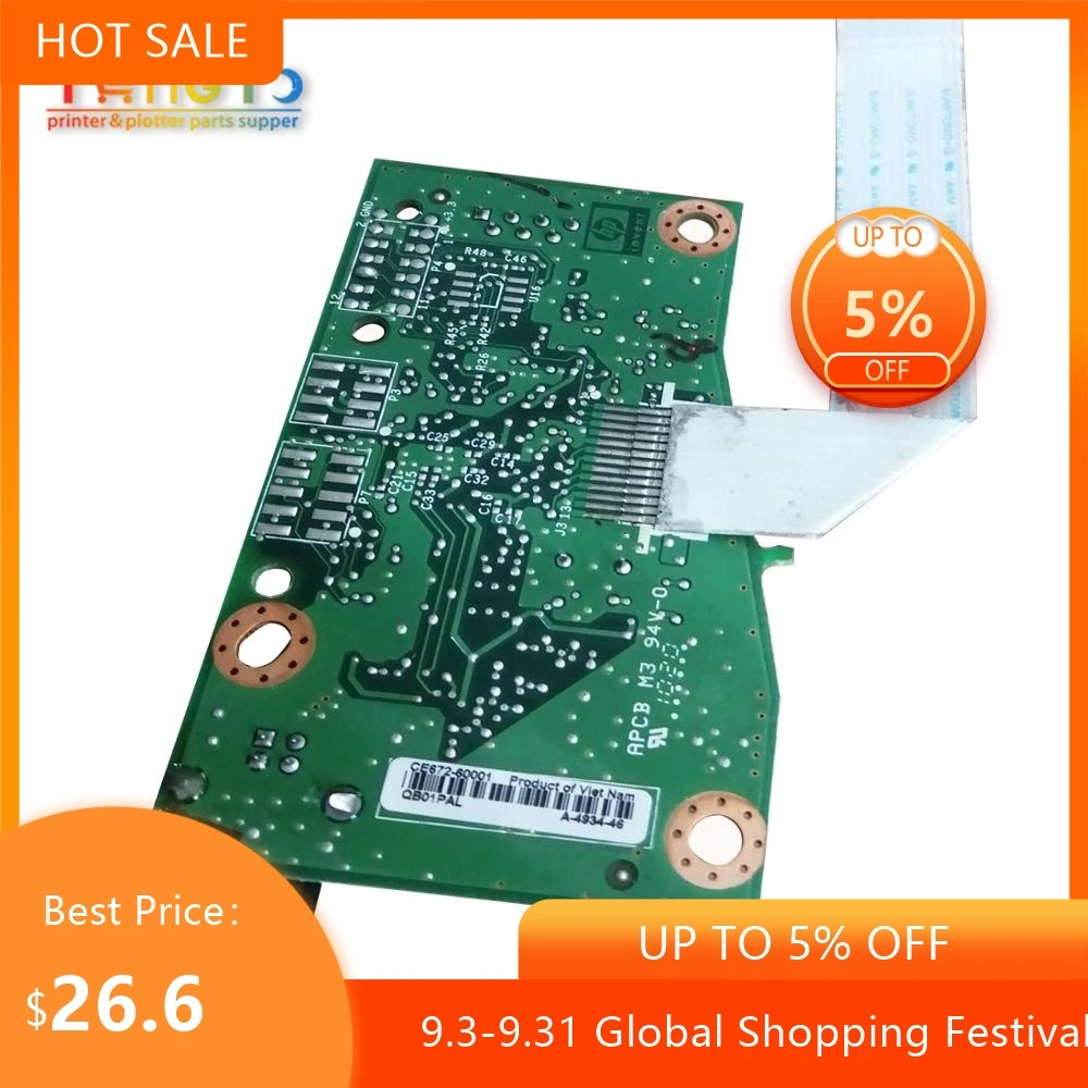 

CE672-60001 Основная плата логики Использование для HP LaserJet P1566 1566 HP 1566 Материнская плата форматирования