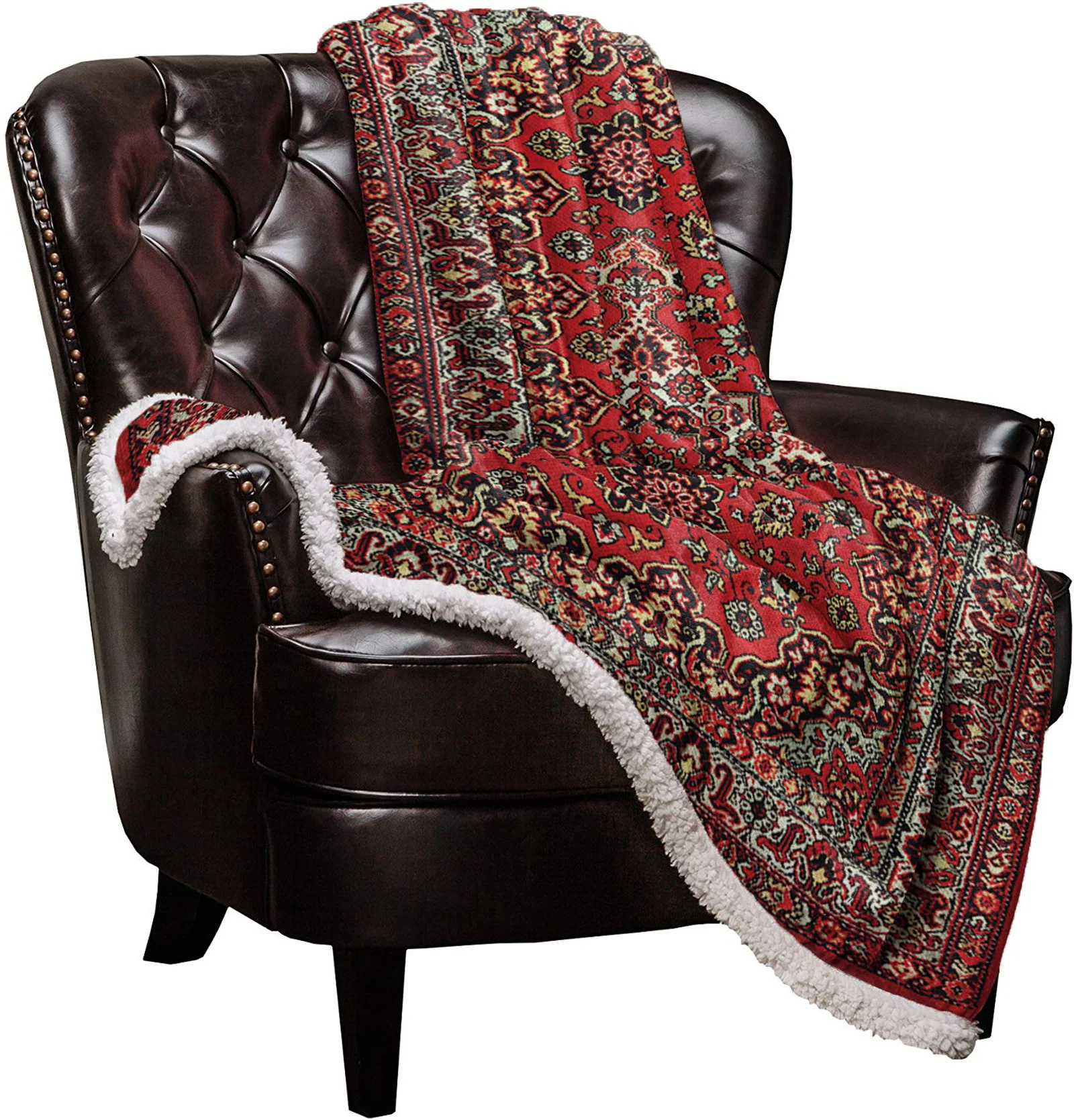 Vintage Flower Indian Bohemia Blankets Winter Warm Cashmere Blanket Office Sofa Soft Throw Blanket Kids Bed Bedspread