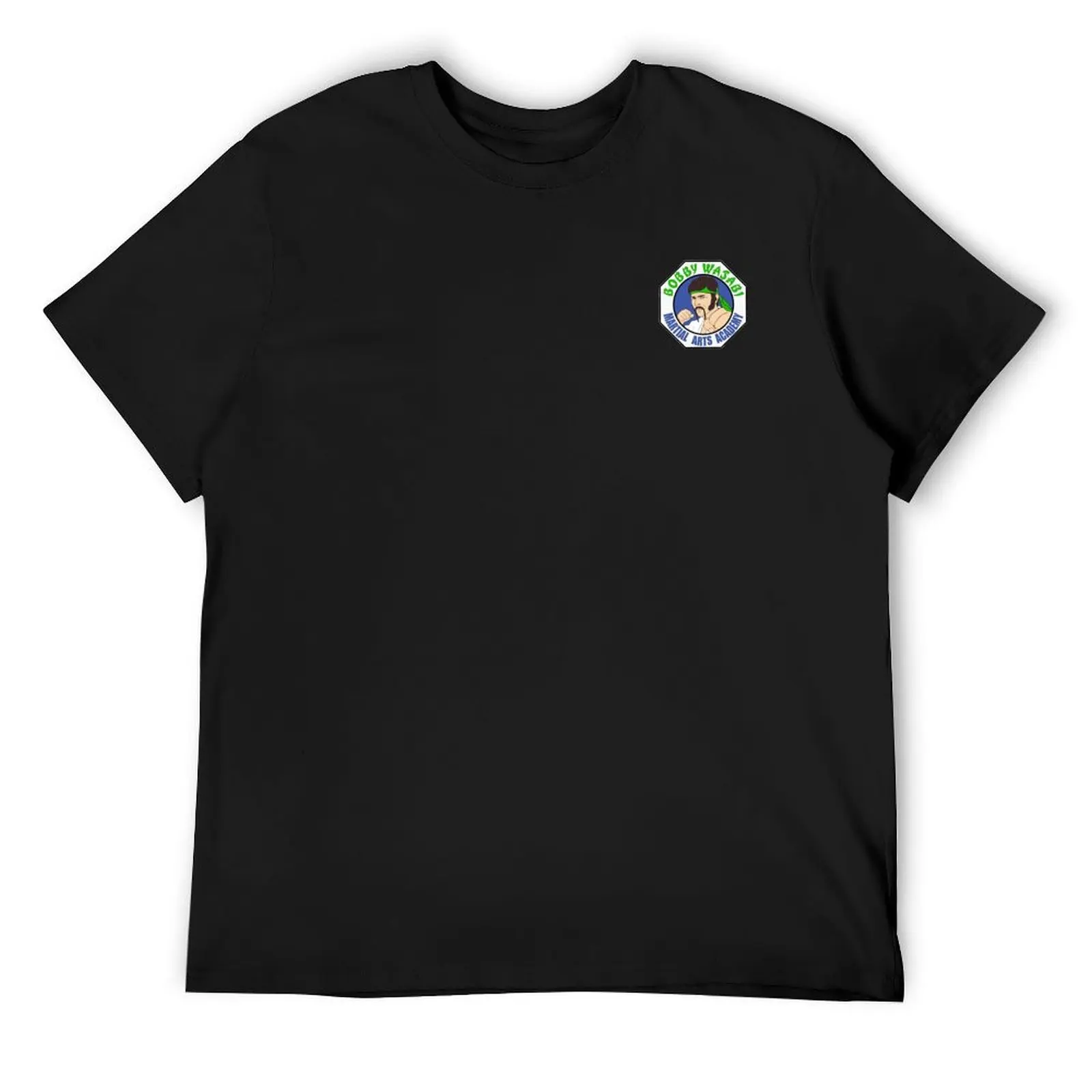 

Bobby wasabi martial arts academy logo T-Shirt Short sleeve tee shirts graphic tee oversize t-shirts man mens plain t shirts