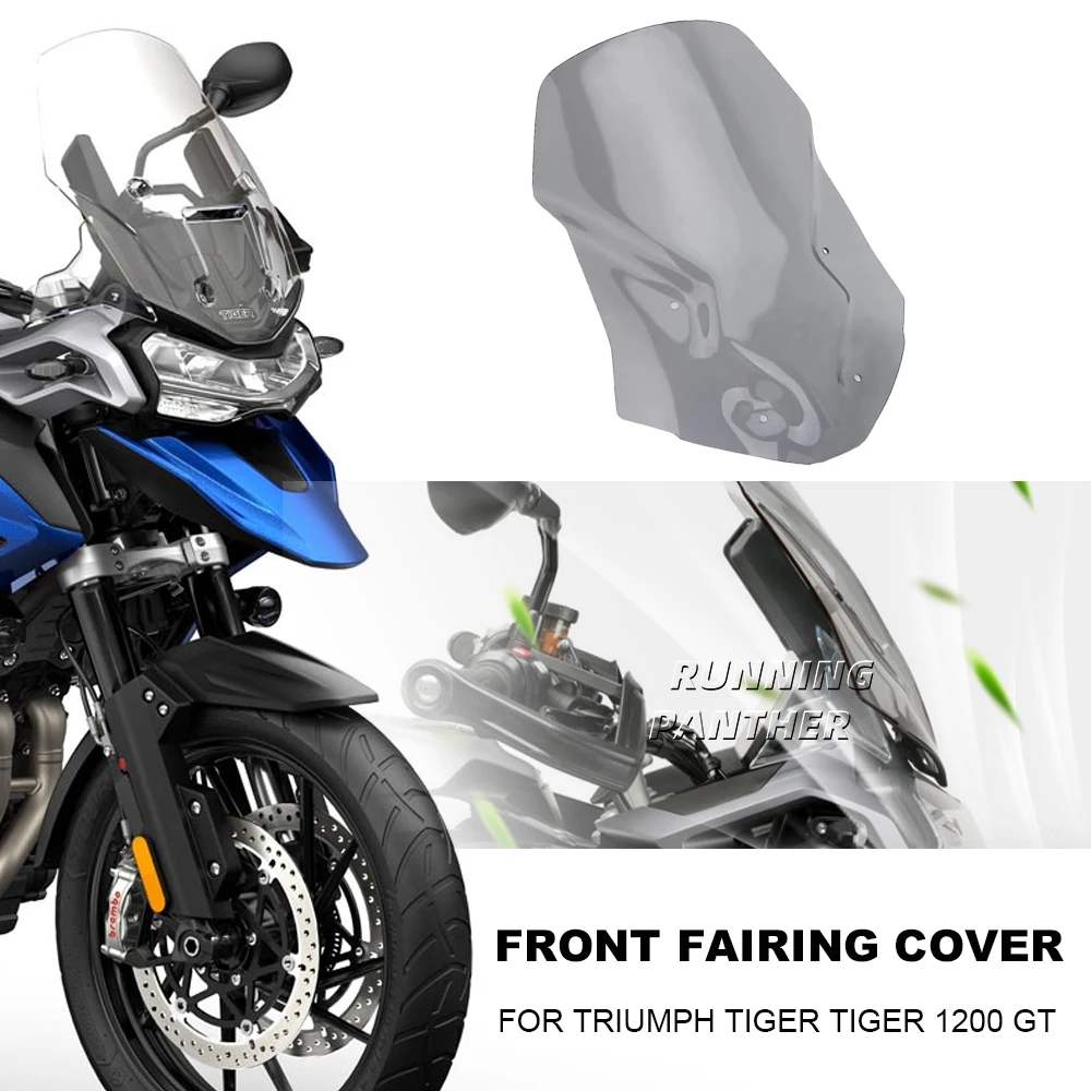 

Sports WindScreen Windshield Visor Deflector For TIGER Tiger 1200 GT/GT Pro/GT Explorer/Rally Pro/Rally Explorer