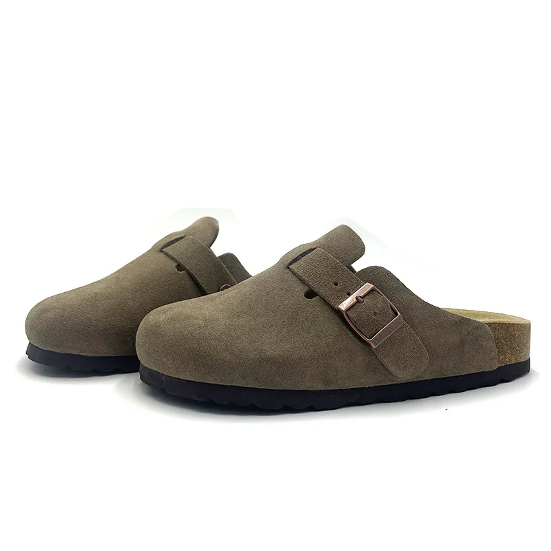 2026 Neue Modische Ledersandalen für Damen und Herren, Retro, Lässig, Bequem, Rutschfest, Strandschuhe für Frühling und Herbst