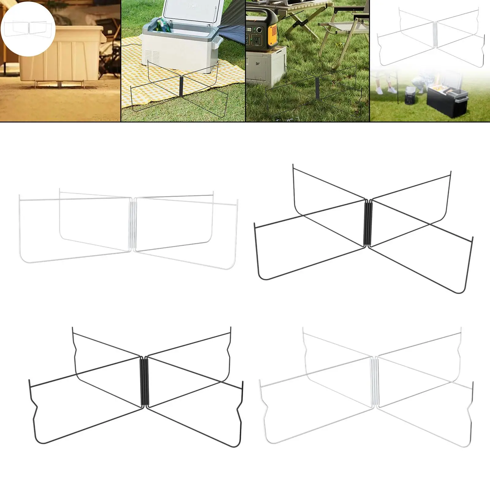 

Складная подставка-холодильник, подставка для ящика для хранения, сверхмощная подставка для резервуара для воды, подставка для чемодана для приготовления барбекю, рыбалки, дома, на открытом воздухе