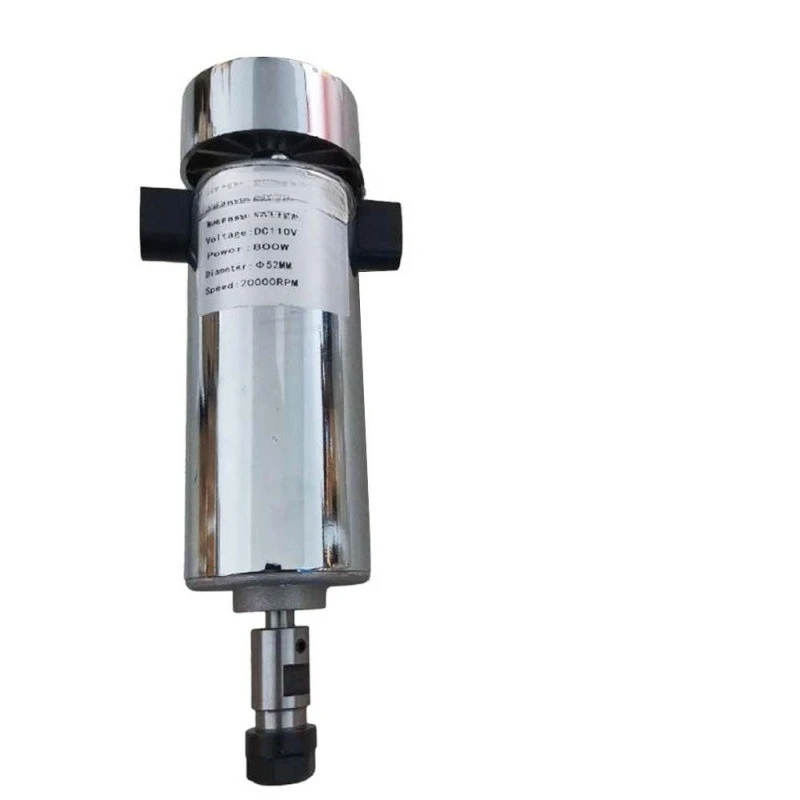 For air-cooled spindle 110V DC 20000 to ER11 ER16 0.8KW high-speed engraving machine motor