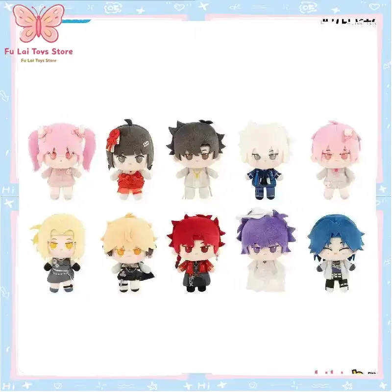 Genuine Bilibili Link Click Dream Out! Series Theme Song Finger Puppet Anime Character Mini Plush Figure Collectible Doll Gift