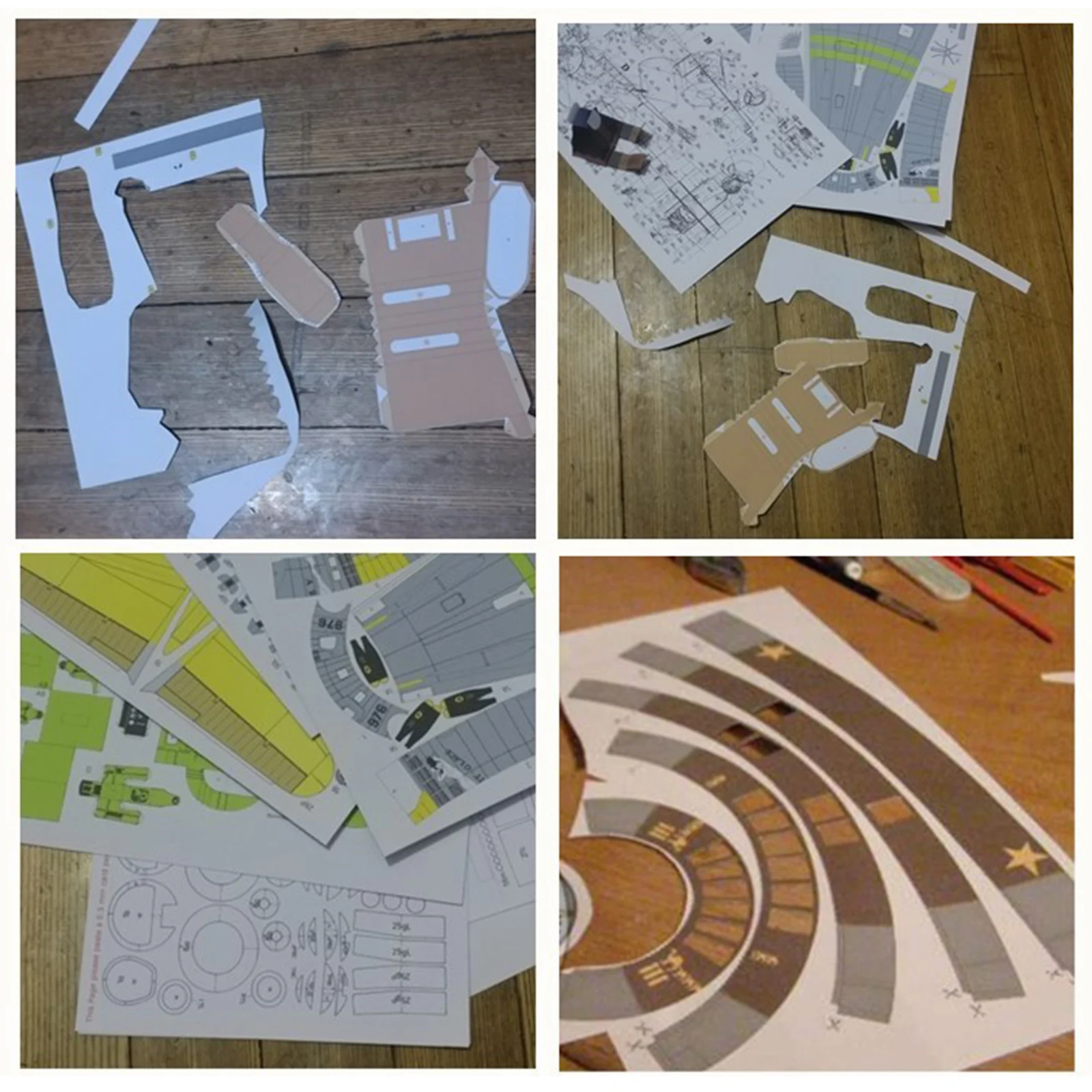 Kit de modelo de papel de navio da Marinha dos EUA requintado feito à mão decoração de escritório colecionável