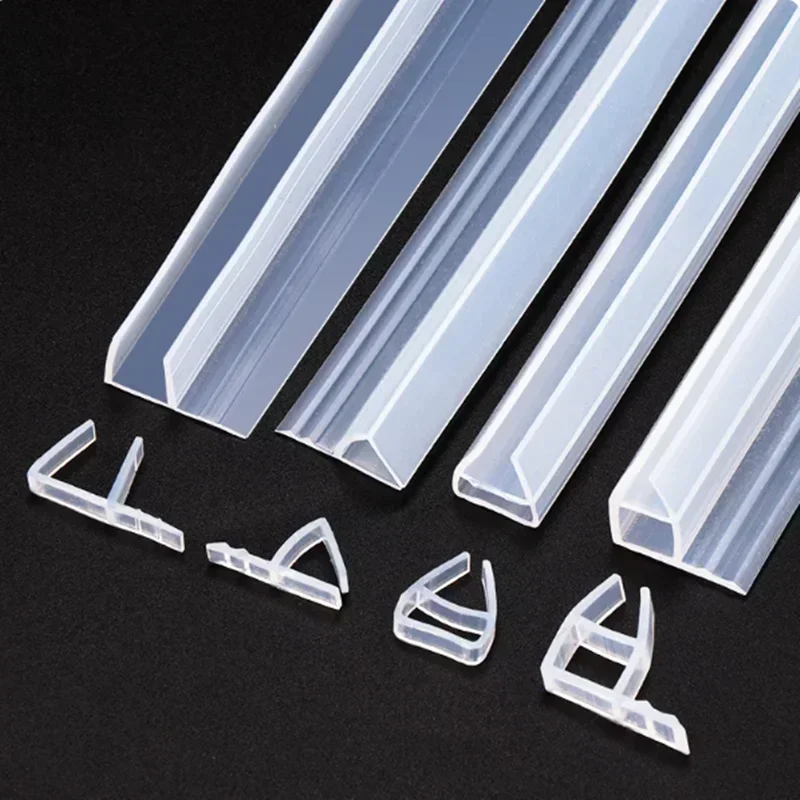 6/8/10/12 مللي متر الفجوة الزجاج دش الباب شريط عازل المطاط الحمام دش الباب نافذة الطقس شرائط مشروع سدادة الحمام السدادة #6