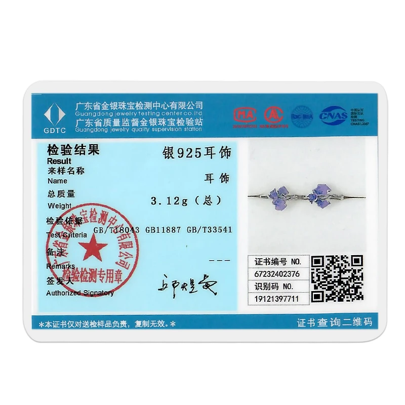 925 Sterling Silber Creolen Schmetterling Regenbogen Blume Tulpe Iris Lila Hängeohrringe Schmuck Geschenk für Frauen Mädchen – Detail 1