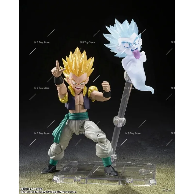 In Stock Bandai S.H.Figuarts SDCC Dragon Ball Super Saiyan God Super Saiyan Gogeta Gotenks Mini Son Goku Daima Action Figure view 6