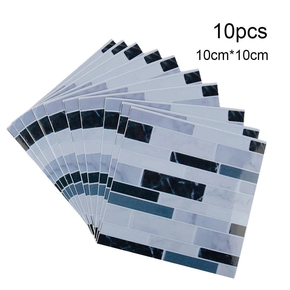 for tile Stickers Wall Decal Steady Sticker 10*10cm Decoration Epoxy And Plastic Humidity Resistant  for tile