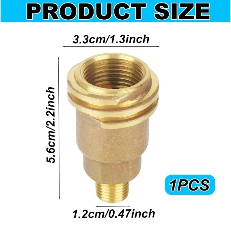  Industrial Brass Gas Hose Fitting Quick Attaches Designs Adapter for Fuels Systems