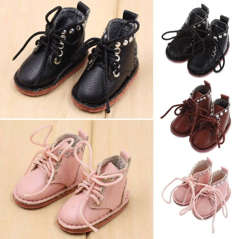 

Styles Differents Color 2.5cm Doll Wearing Doll Princess Shoes 1/6 Doll Boots Play House Accessories Doll Fabric Shoes