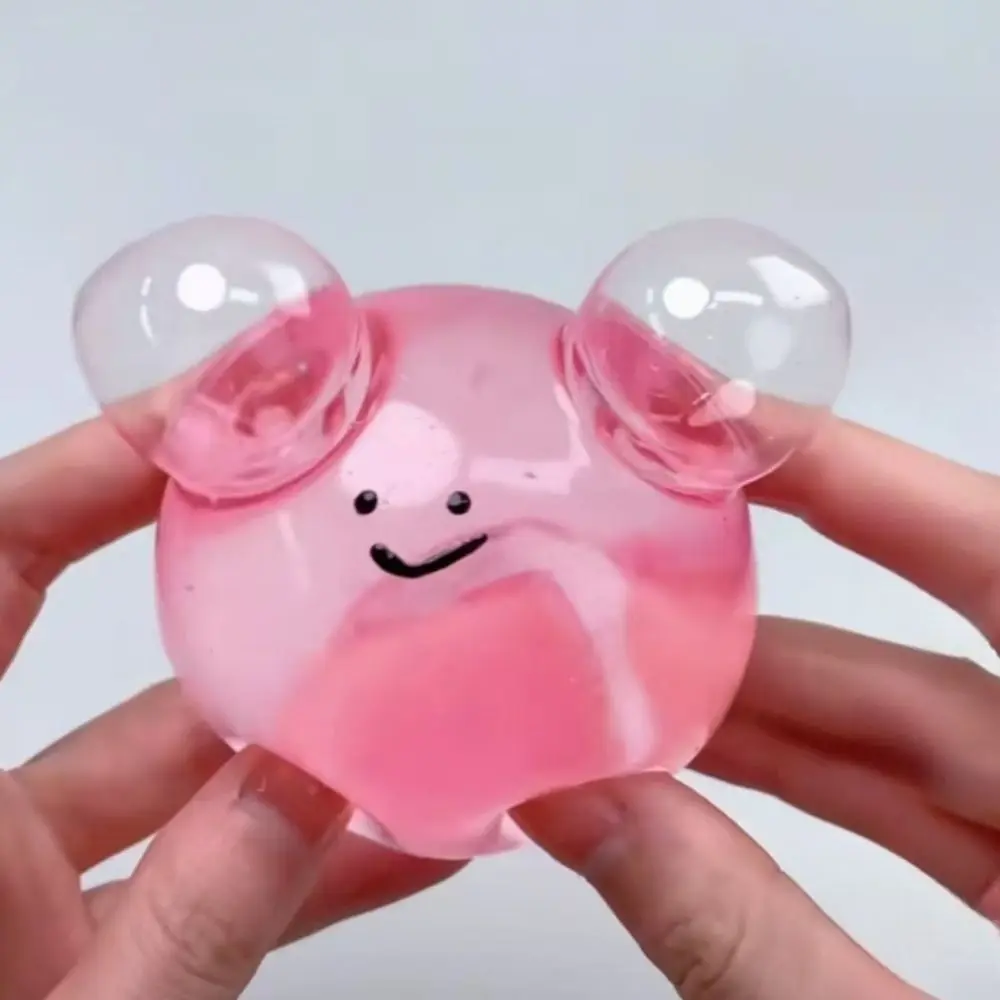 Squeezing Acne TPR Crystal Ball Transparent Simulation Water Ball Pinching Toy Creative Realistic Bubble Octopus Pinching Toy