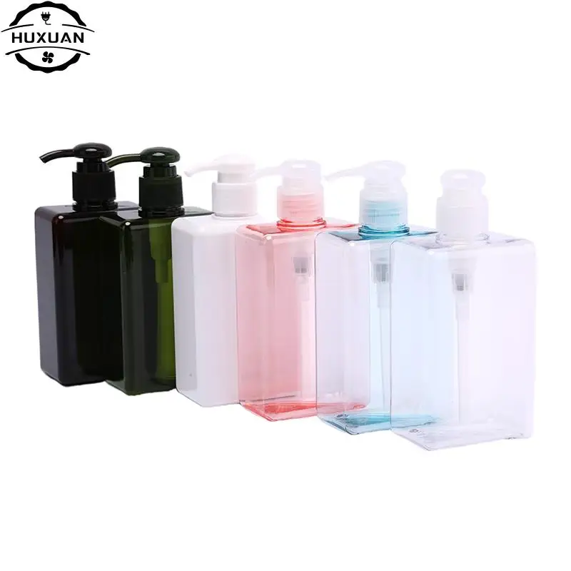 280ml Portable Travel Pump Soap Dispenser Bathroom Sink Shower Gel Shampoo Lotion Liquid Hand Soap Pump Bottle Container