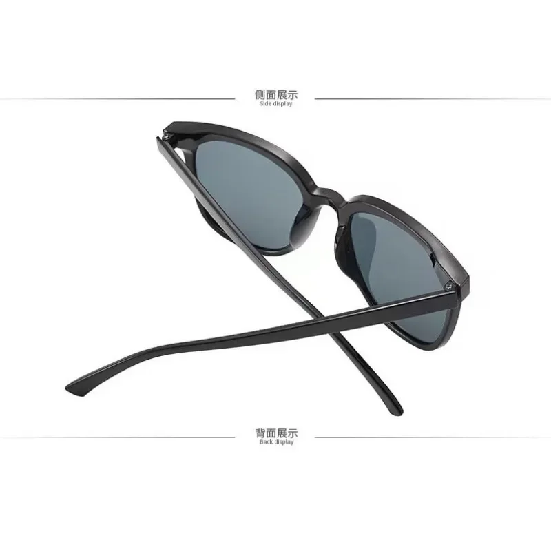 New Sunglasses Women's Large Frame Sunglasses Men's Fashion UV Protective Sunglasses Fashion Single Item