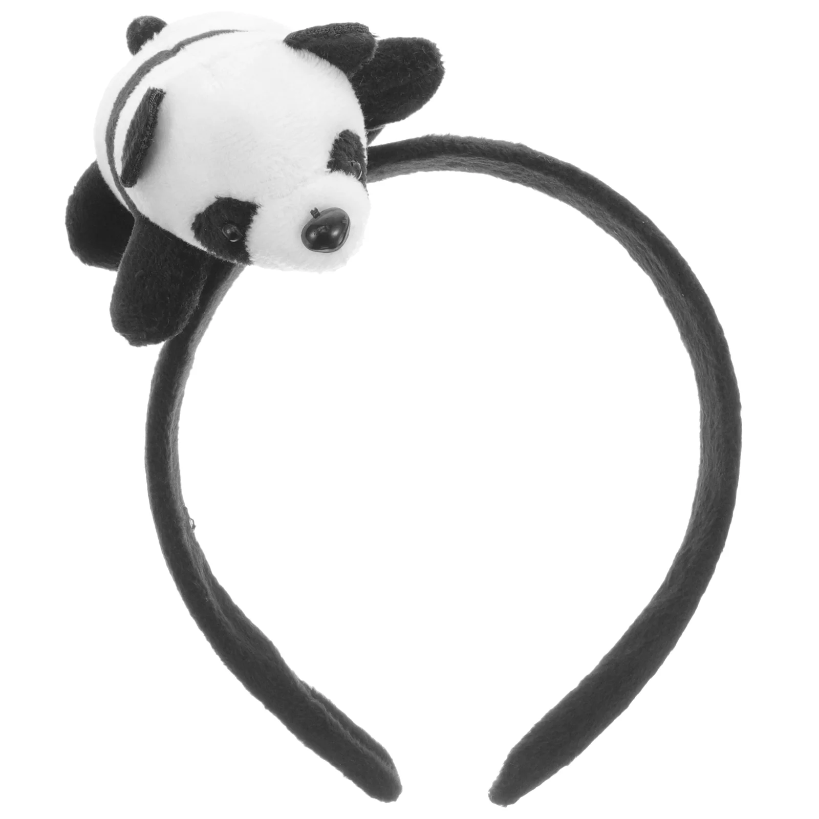 

Panda Headband Cute Animal for Women Plush Hair Accessories Girl Decorative Make up