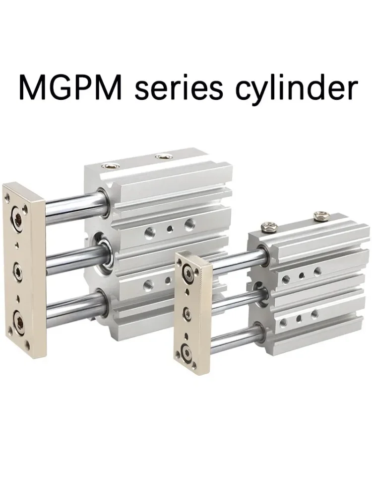 MGPM SMC Type Pneumatic Compact Guide Cylinder MGPM12 MGPM16 MGPM20 MGPM25 MGPM32 MGPM40 MGPM50 MGPM63 MGPM80 Stroke 10mm-300mm