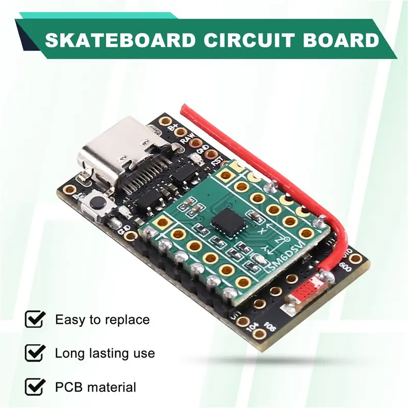 N93RNEW! For Smol Slime Compatible LSM6DSV Module Pre-Soldered Promicro NRF52840 Development Board Integrated Button And Antenna