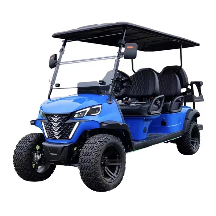 New Fashion Hot Sale Model Comfortable China Sightseeing Car 4 6 Seat Off Road Electric Golf Carts