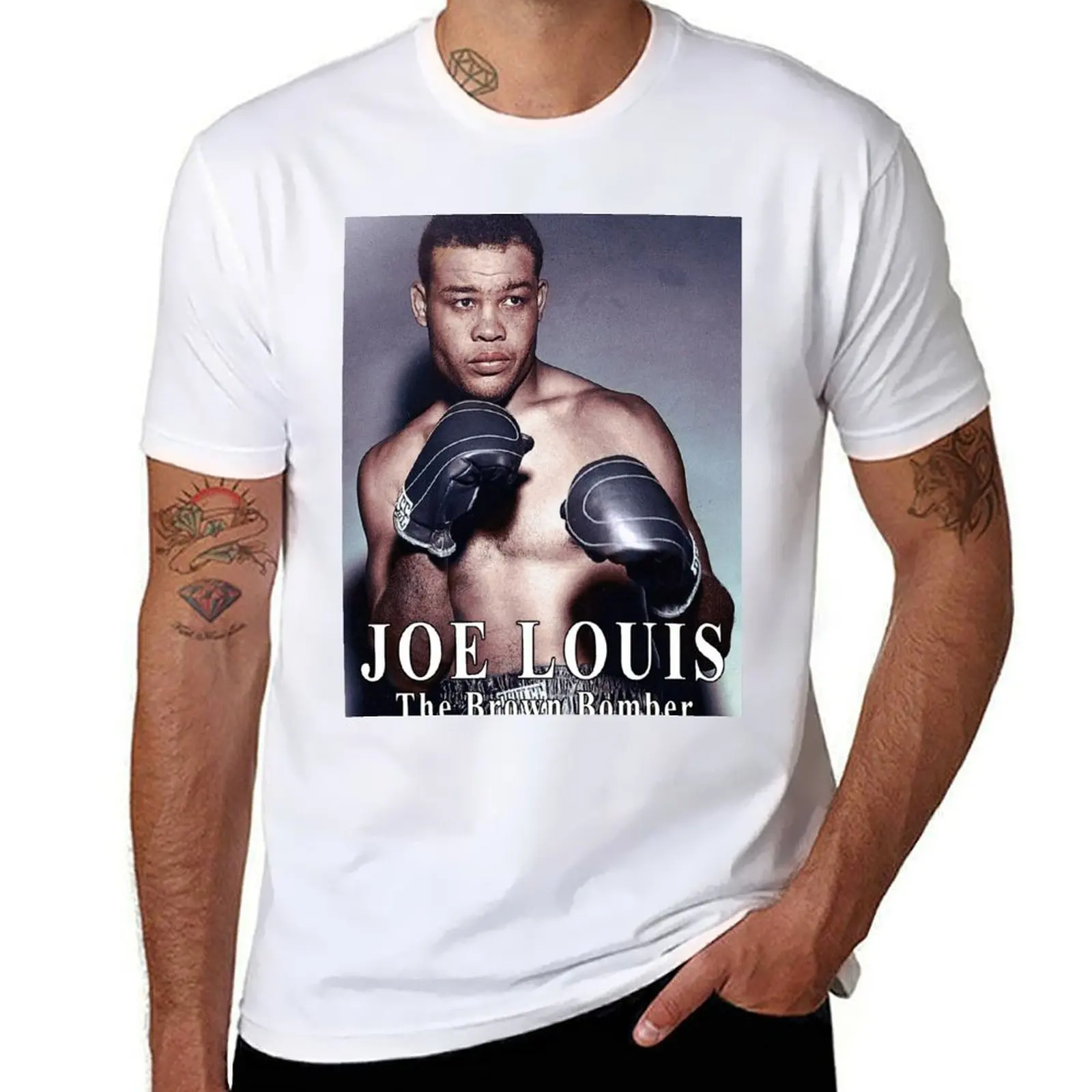 

Joe Louis - Boxing Legend Colorized T-Shirt man t shirt designer man t shirt graphic T-Shirt