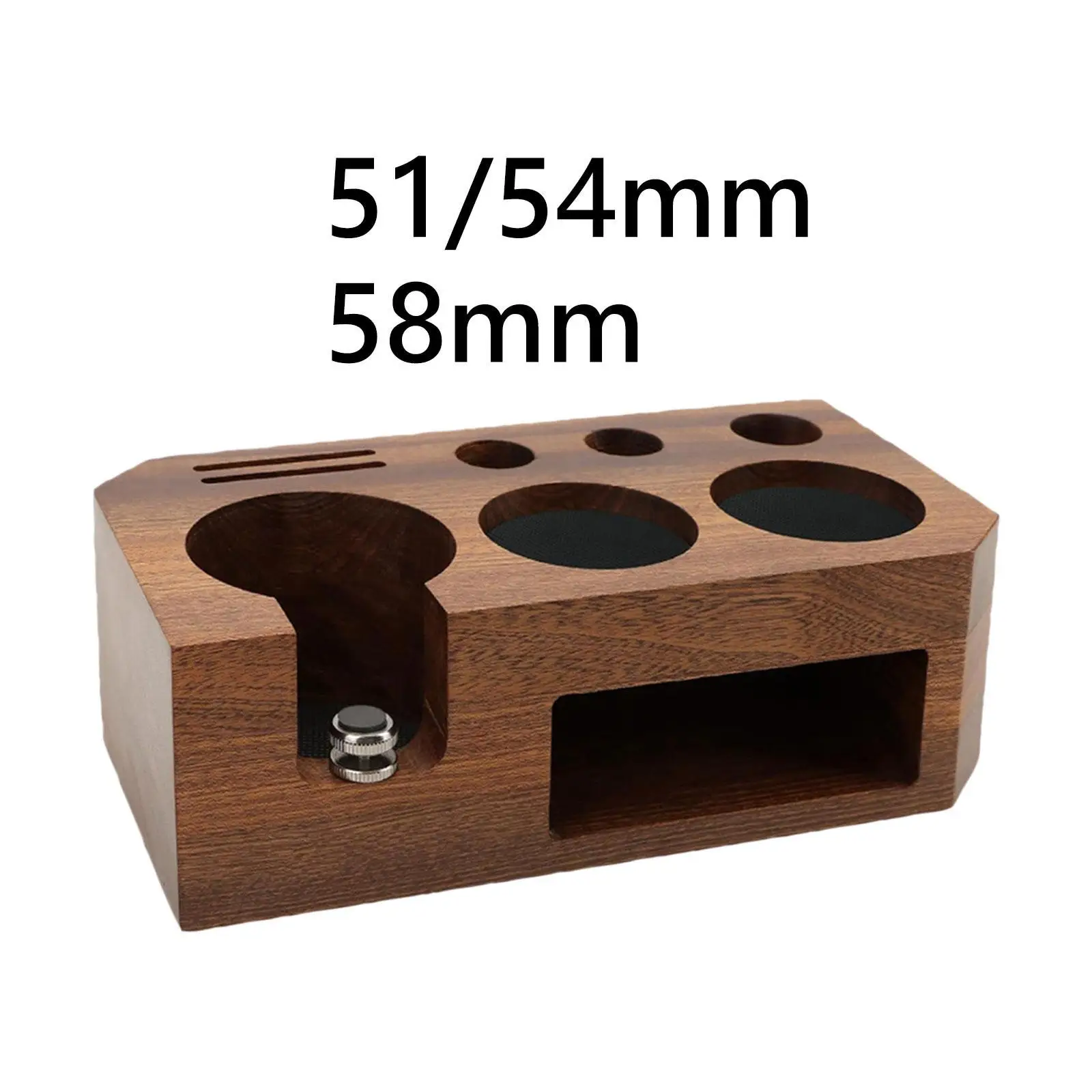 

Держатель для кофейного тампера, подставка для эспрессо-тампера, многофункциональные подставки, деревянная основа для